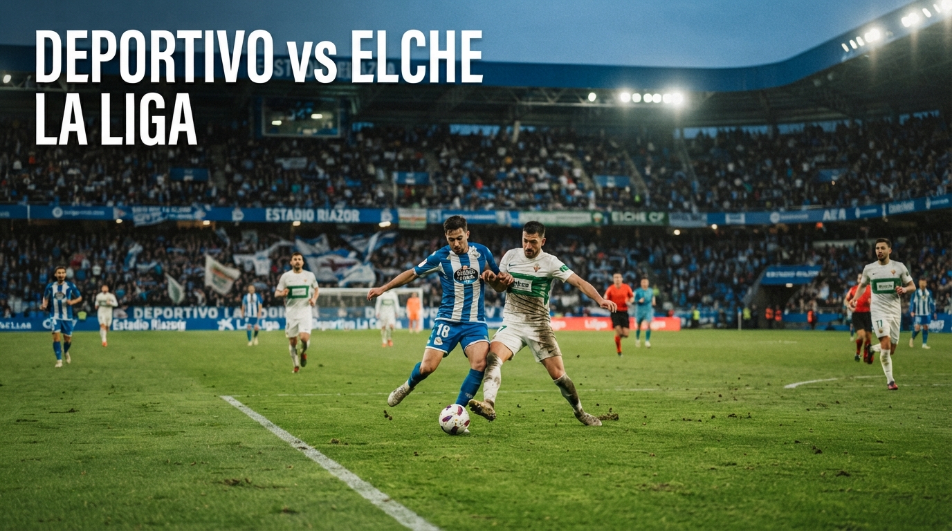 Deportivo A Coruna vs Elche La Liga Pukul 02.00 WIB – Saksikan Streaming Jalalive dalam Duel Dini Hari yang Dinantikan Penggemar Sepak Bola