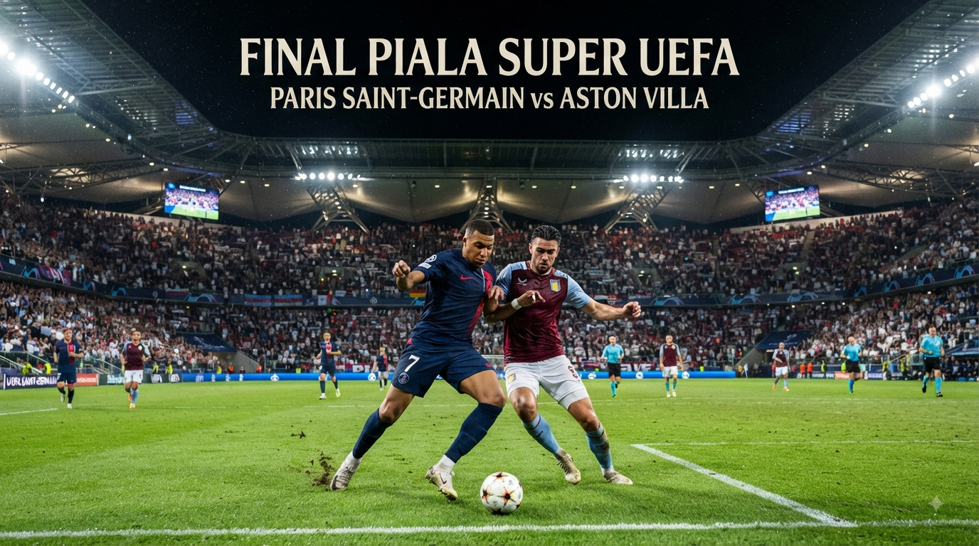 Jalalive PSG vs Aston Villa Final Piala Super UEFA Dini Hari Ini Pukul 02.00 WIB – Duel Besar di Salzburg Jadi Sorotan Penggemar Sepak Bola Dunia