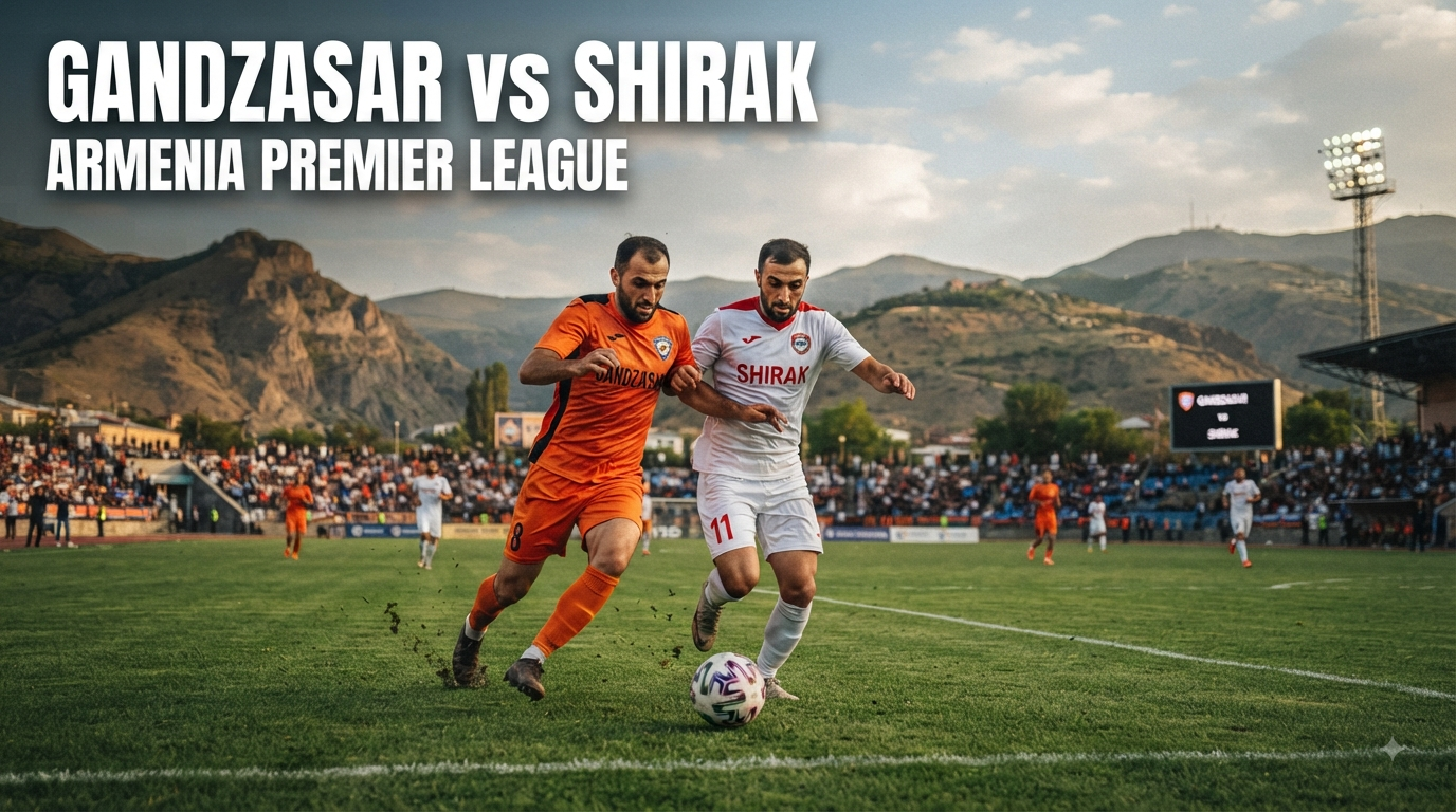 Jalalive Streaming Armenia Premier League Gandzasar vs Shirak Malam Ini – Kick-Off Pukul 23.00 WIB dan Jadi Salah Satu Duel yang Layak Dinantikan